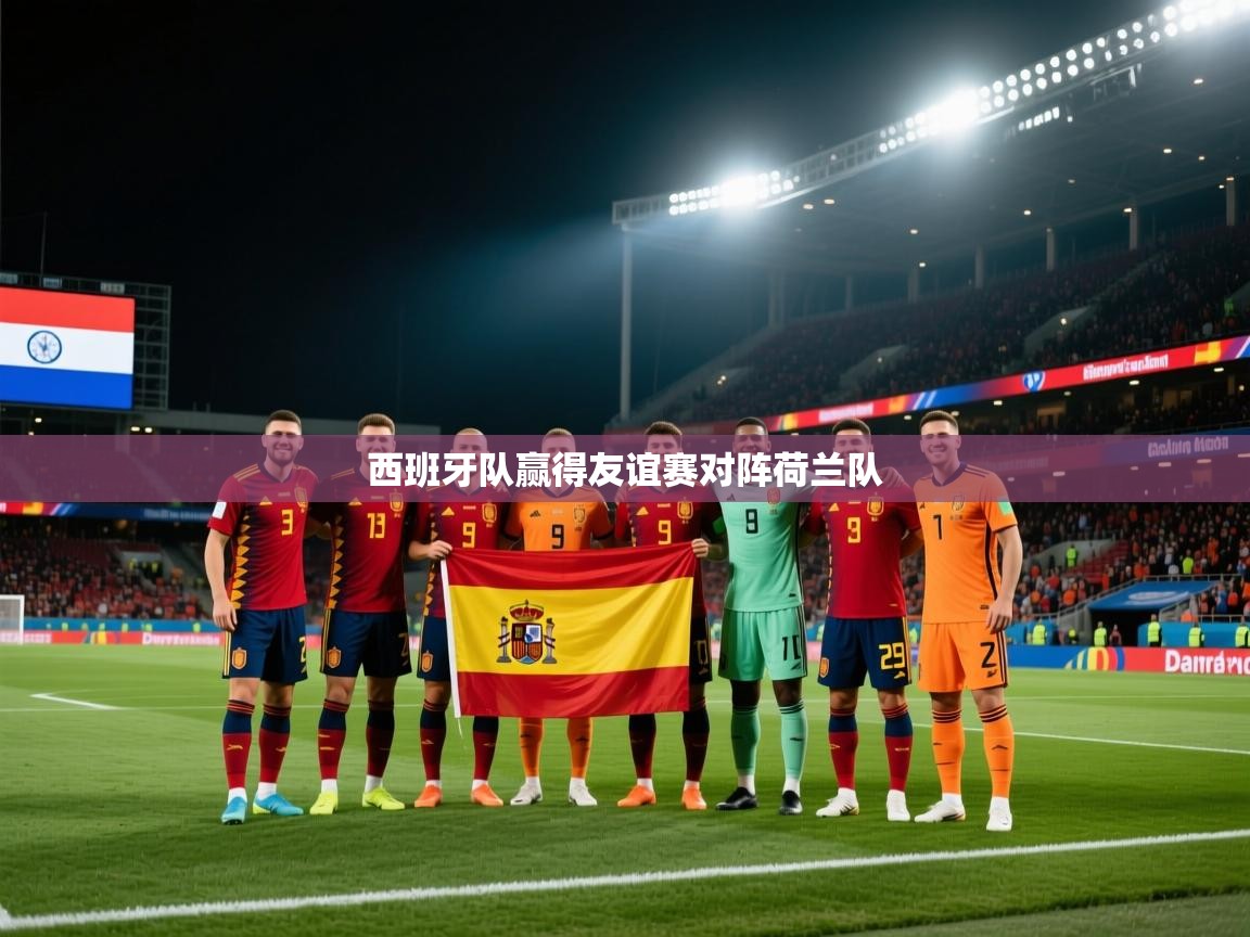 西班牙队赢得友谊赛对阵荷兰队 第2张