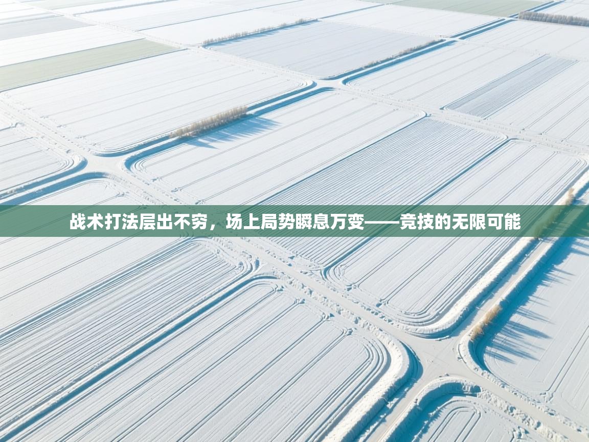 战术打法层出不穷，场上局势瞬息万变——竞技的无限可能